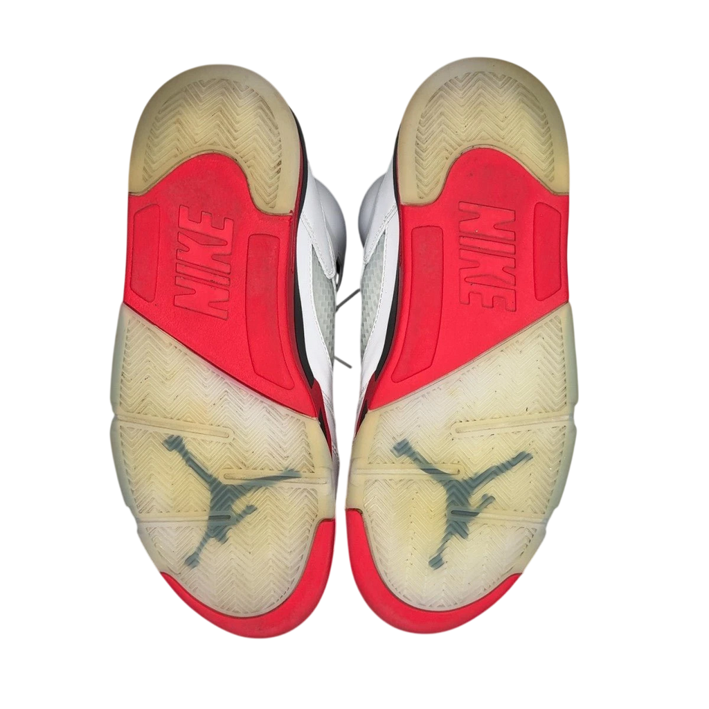 Jordan 5 Retro Fire Red Black Tongue (2025) (Size 11)