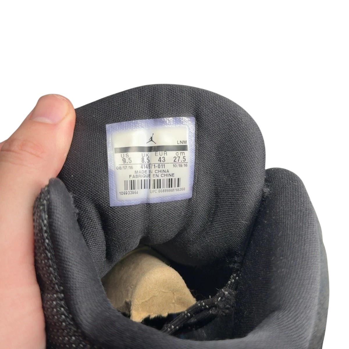 Jordan 13 Retro Black Cat (Size 9.5)