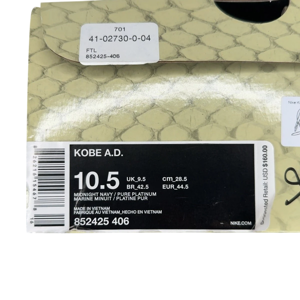 Nike Kobe A.D. Midnight Navy (Size 10.5)