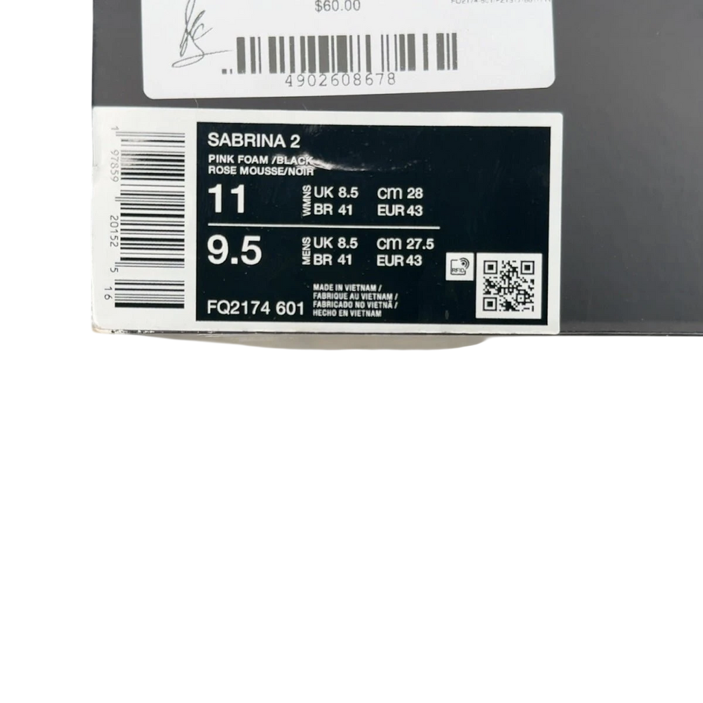 Nike Sabrina 2 Pink Foam (Size 9.5)