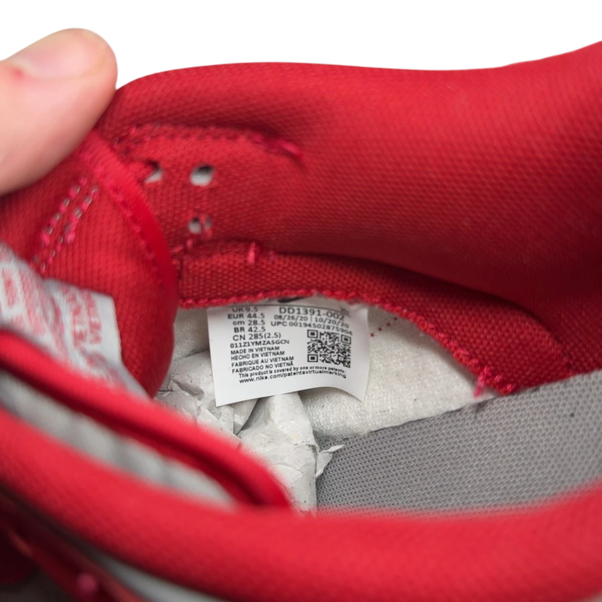 Nike Dunk Low Retro UNLV (2021) (Size 10.5)