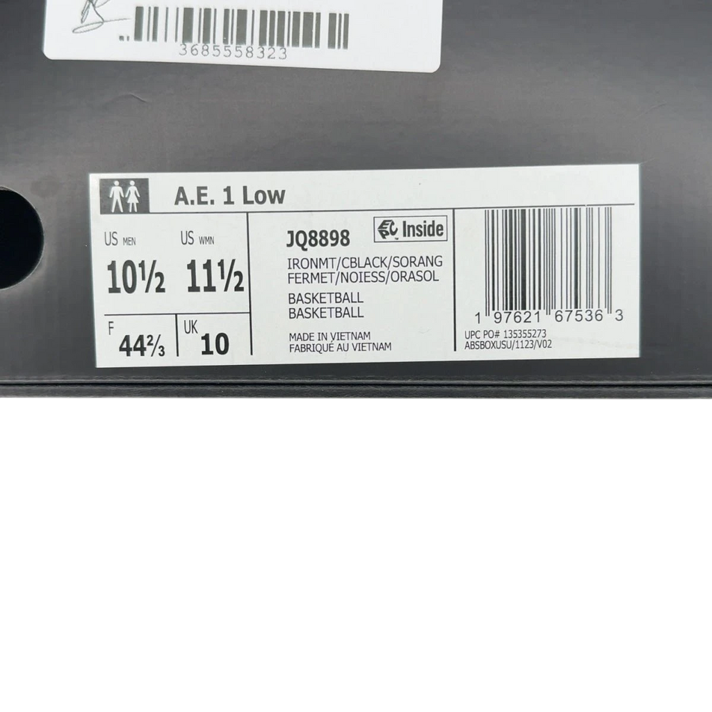 adidas AE 1 Low Iron Sharpens Iron (Size 10.5)