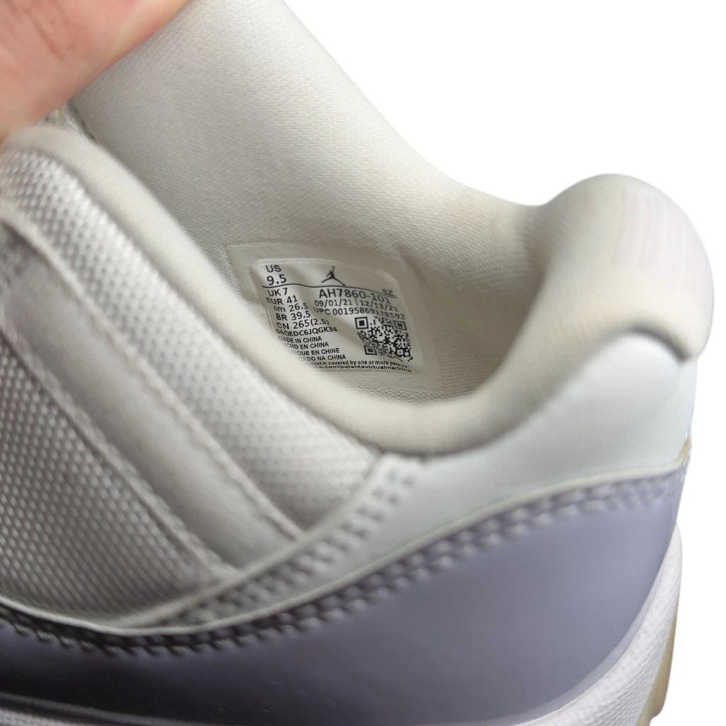 Jordan 11 Retro Low Pure Violet (Size 8)