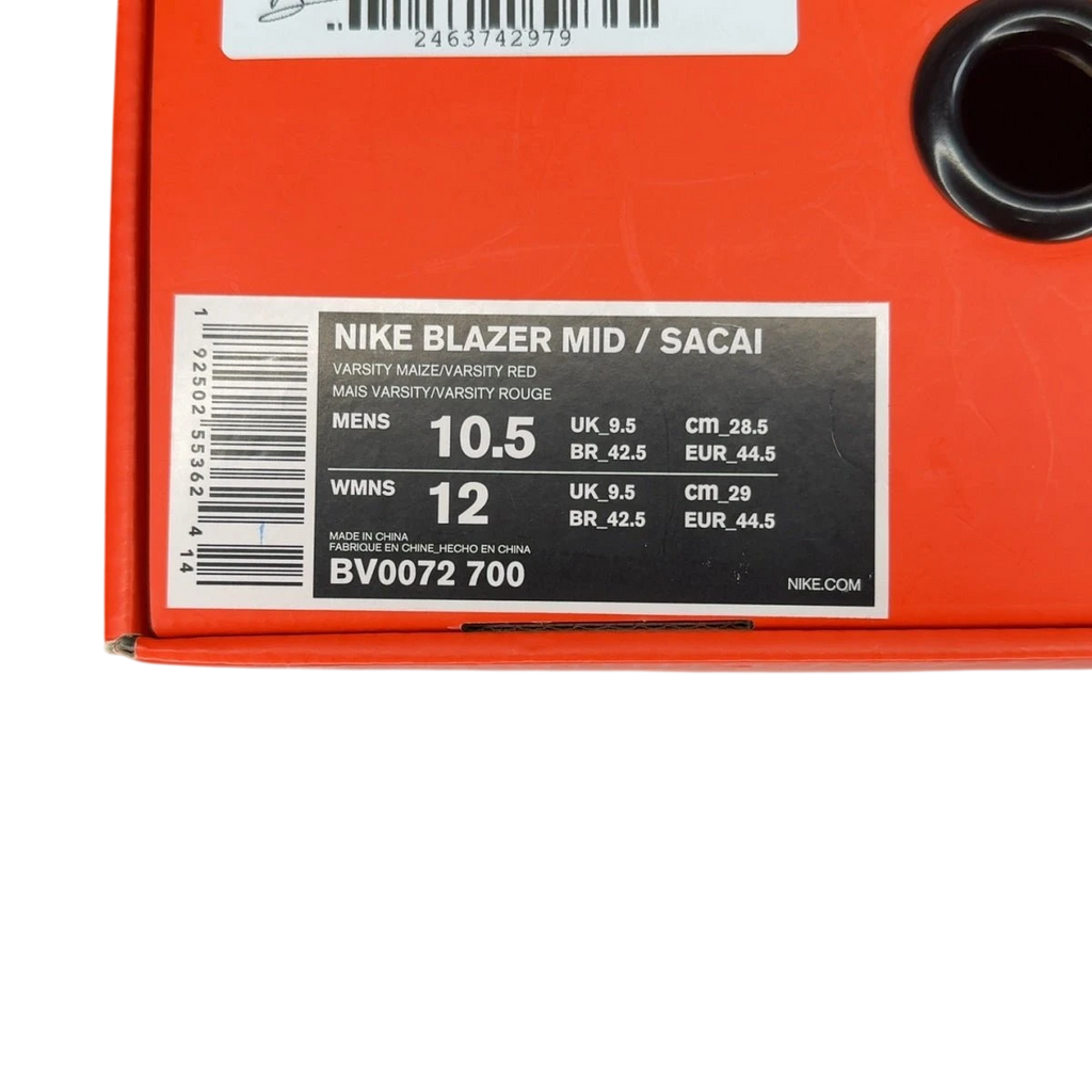 Nike Blazer Mid sacai Snow Beach (Size 10.5)