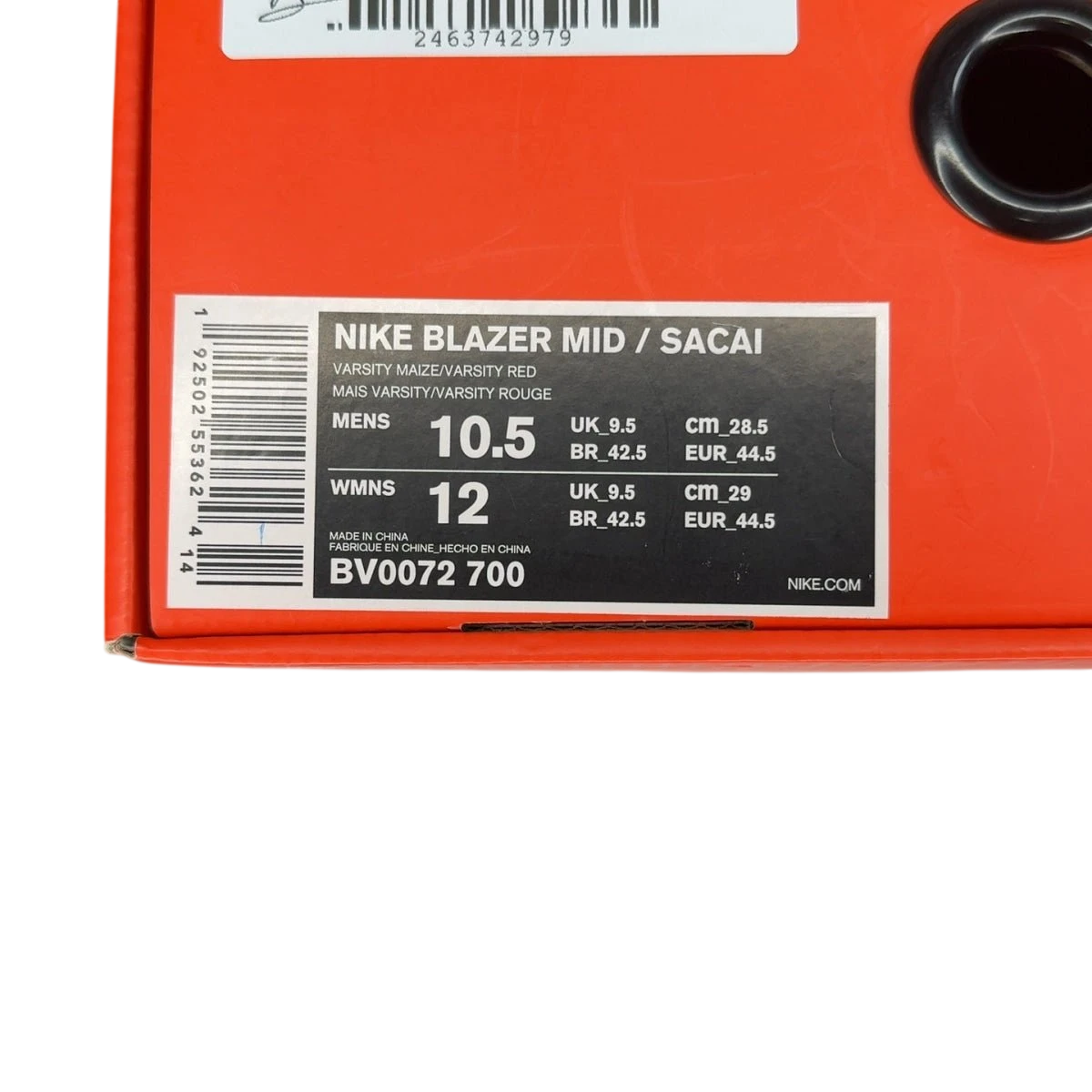 Nike Blazer Mid sacai Snow Beach (Size 10.5)