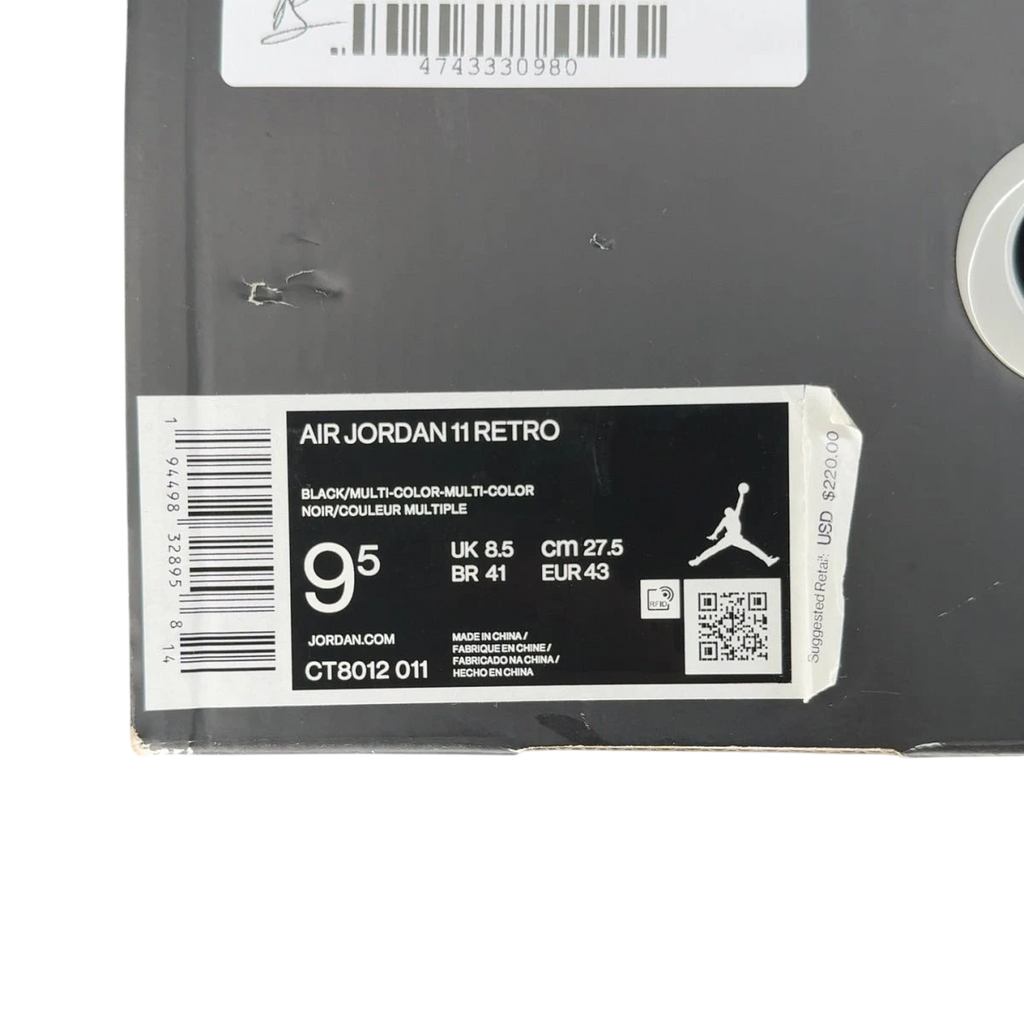 Jordan 11 Retro Jubilee 25th Anniversary (Size 9.5)