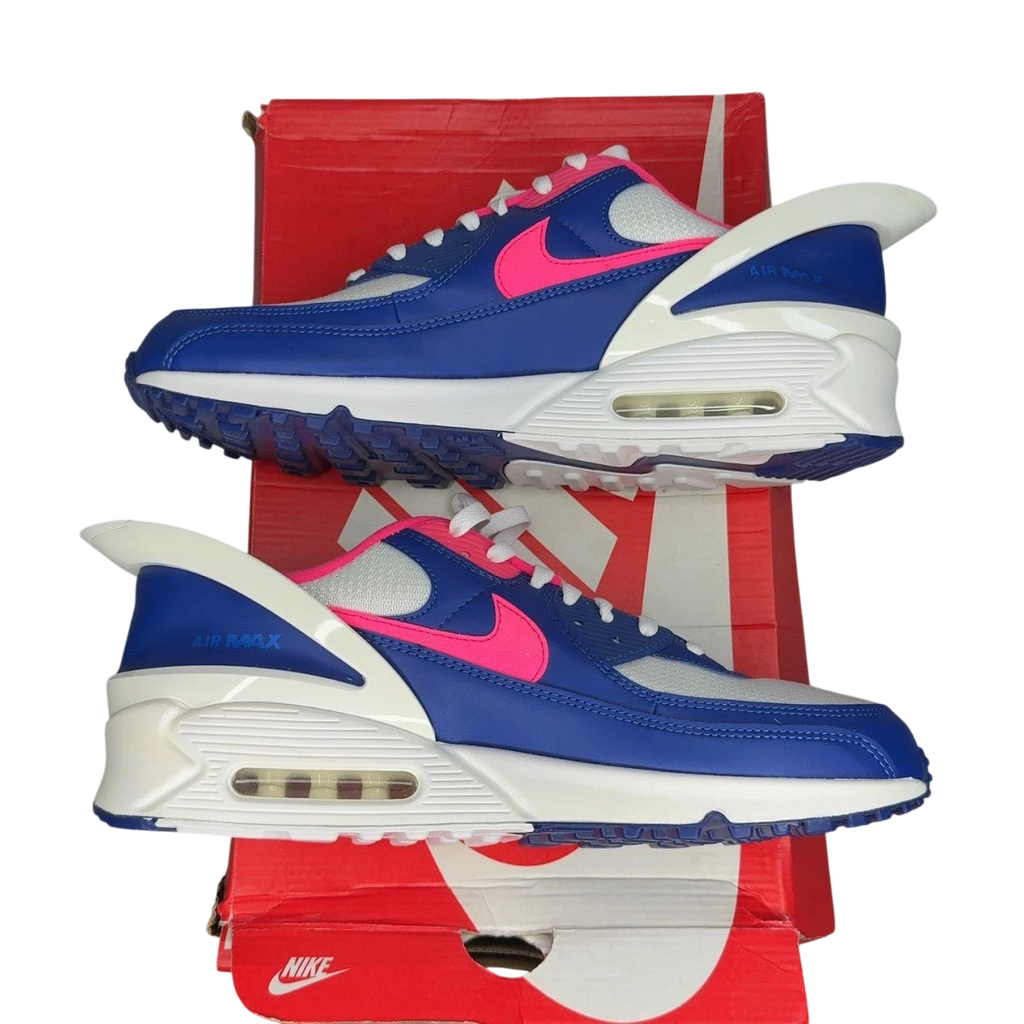Nike Air Max 90 Flyease Deep Royal Blue Hyper Pink (Size 14)