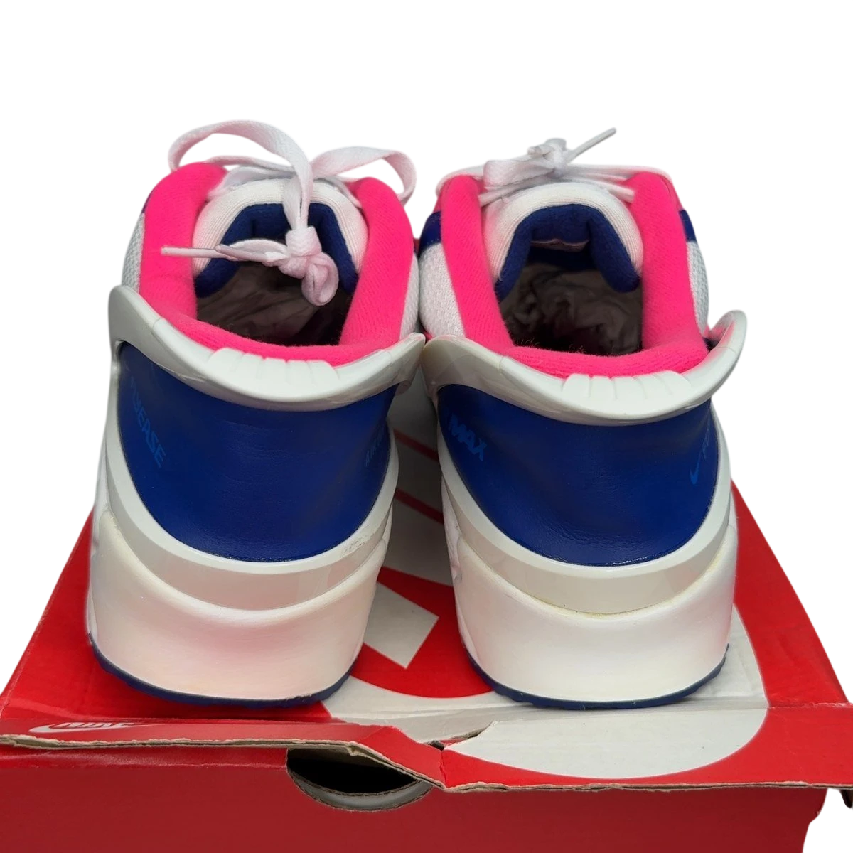 Nike Air Max 90 Flyease Deep Royal Blue Hyper Pink (Size 14)