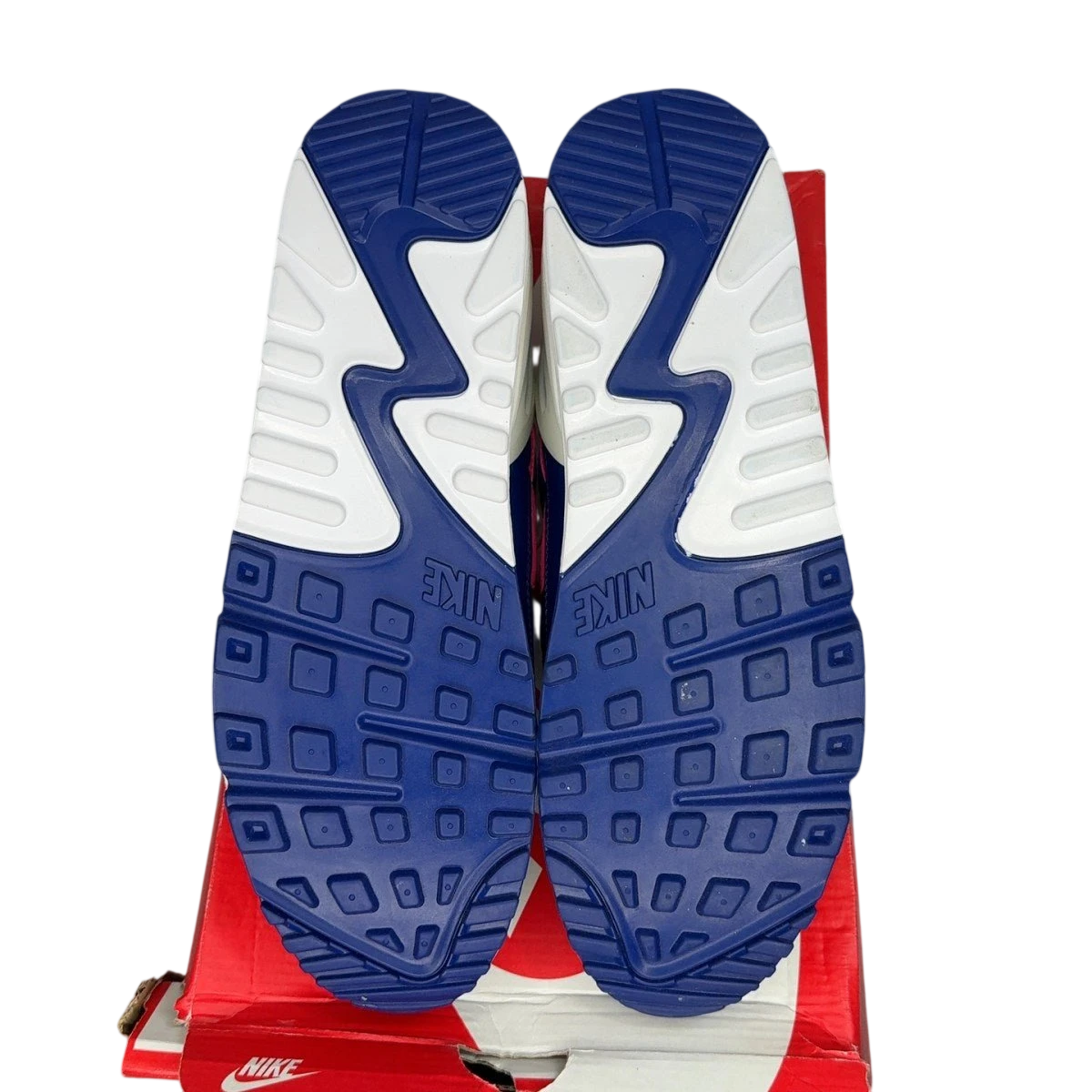 Nike Air Max 90 Flyease Deep Royal Blue Hyper Pink (Size 14)