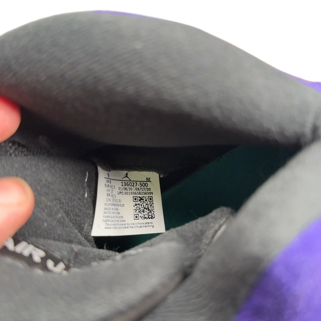Jordan 5 Retro Alternate Grape (Size 9)