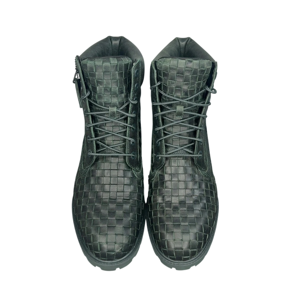 Timberland 6" Premium Boot Woven Dark Green (Size 10.5)