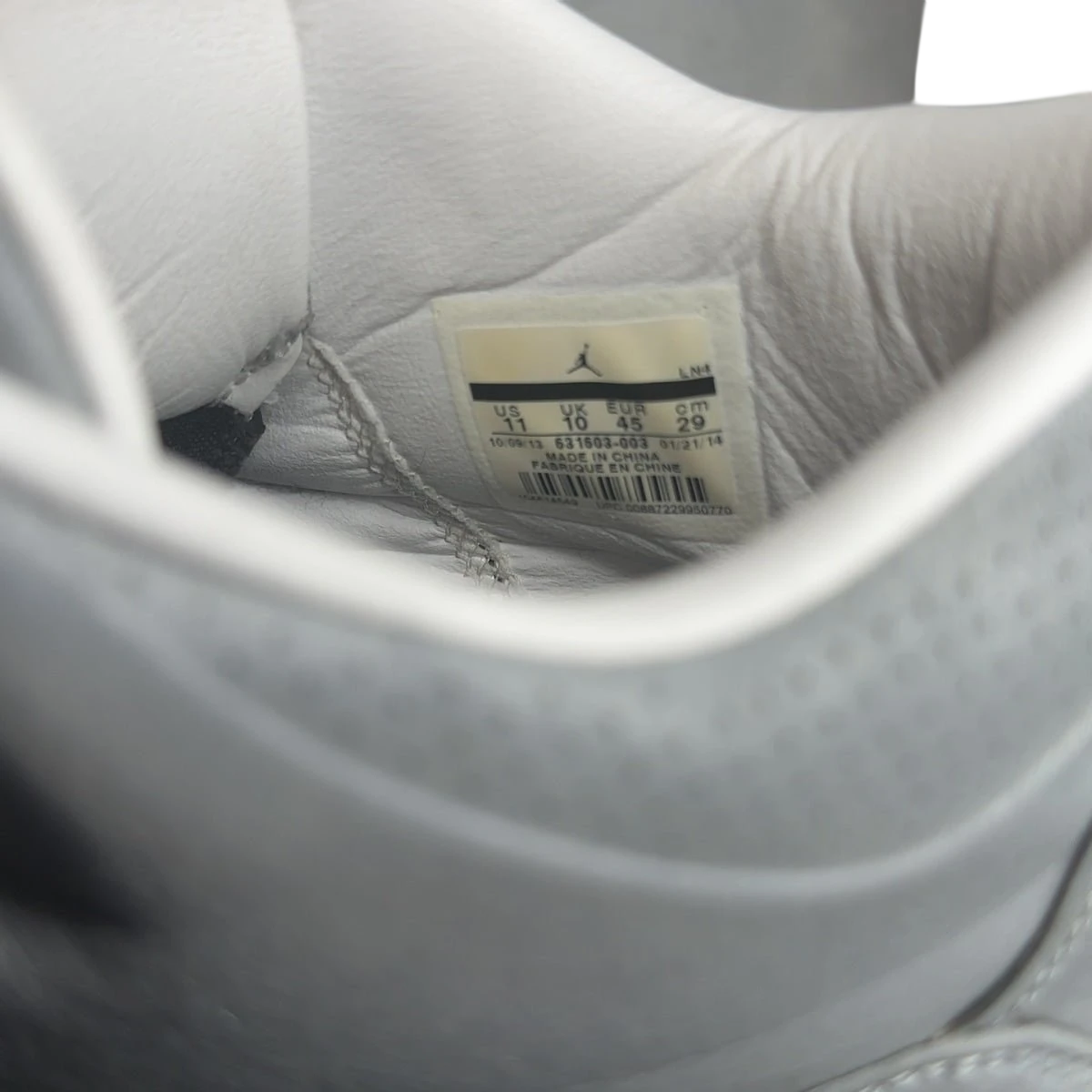 Jordan 3 Retro 5Lab3 Silver (Size 11)