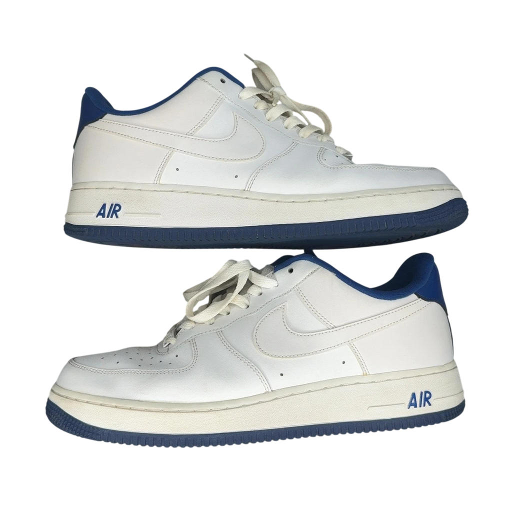 Nike Air Force 1 Low White Deep Royal Blue (Size 11)