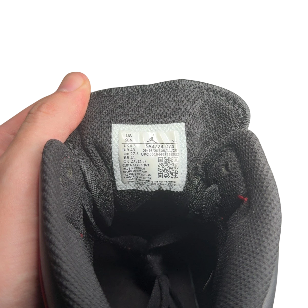 Jordan 1 Mid Banned (2020) (Size 9.5)