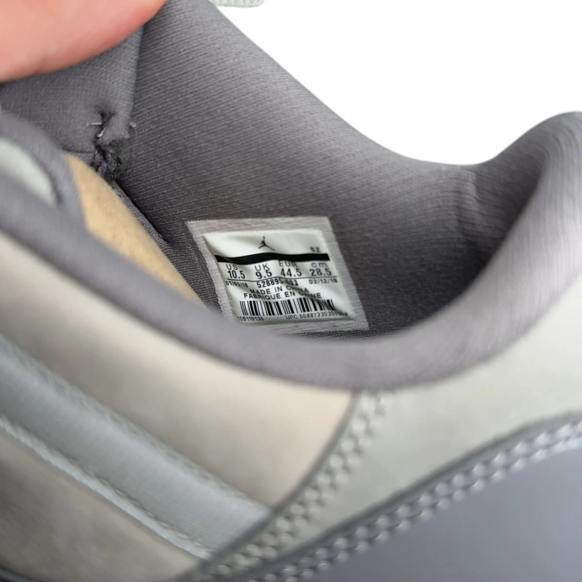 Jordan 11 Retro Low Cool Grey (Size 10.5)