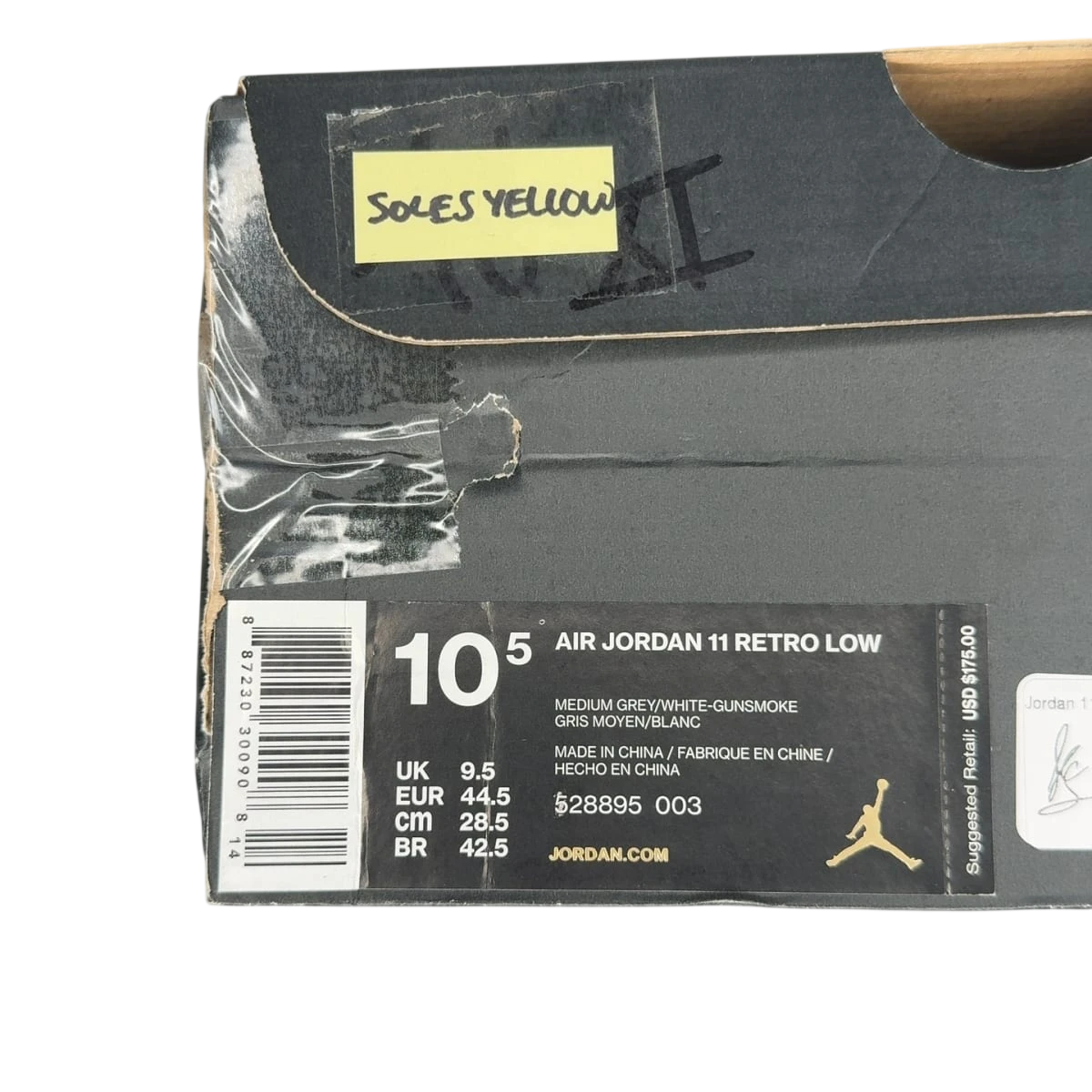 Jordan 11 Retro Low Cool Grey (Size 10.5)