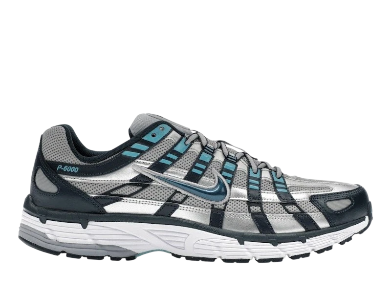 Nike P-6000 Armory Navy Flat Silver