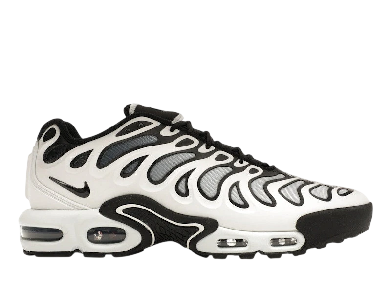 Nike Air Max Plus Drift White Black Metallic Silver