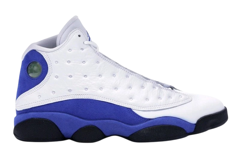 Jordan 13 Retro White Hyper Royal Black