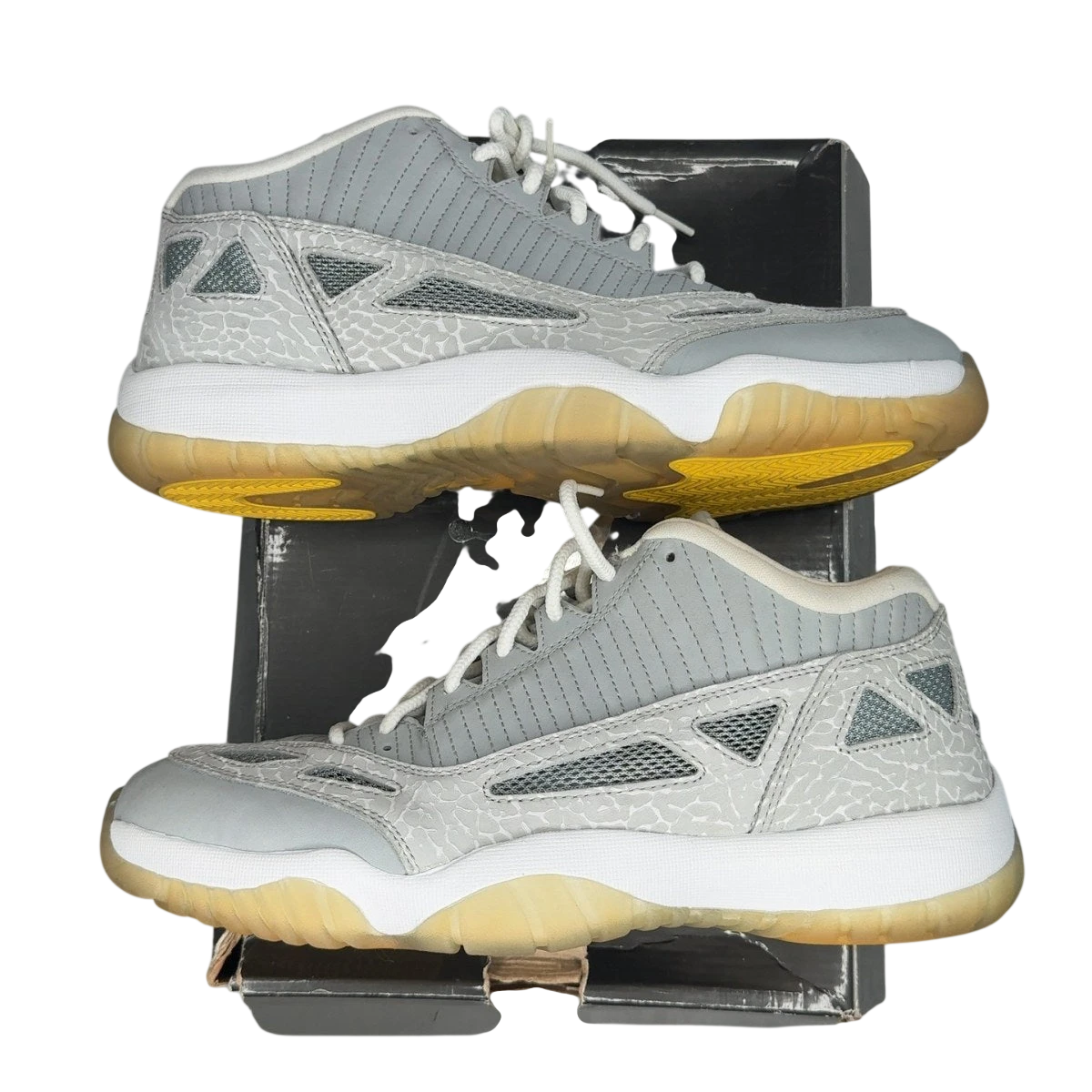 Jordan 11 Retro Low IE Silver Zest (Size 11)