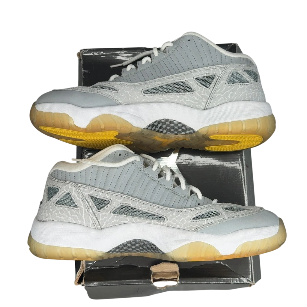 Jordan 11 Retro Low IE Silver Zest (Size 11)
