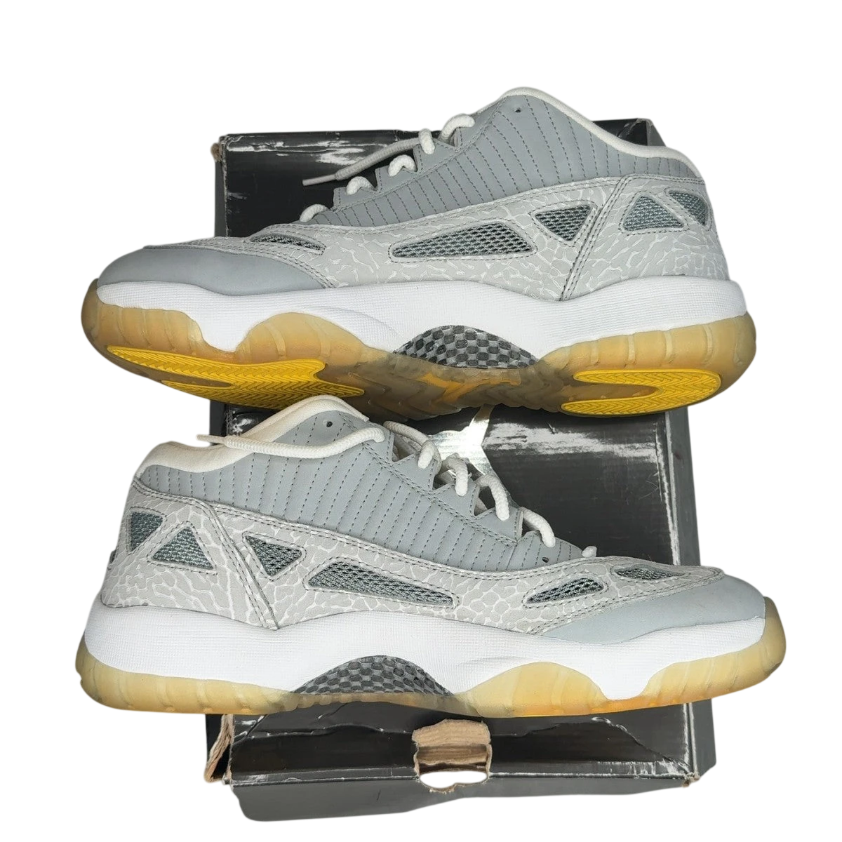 Jordan 11 Retro Low IE Silver Zest (Size 11)