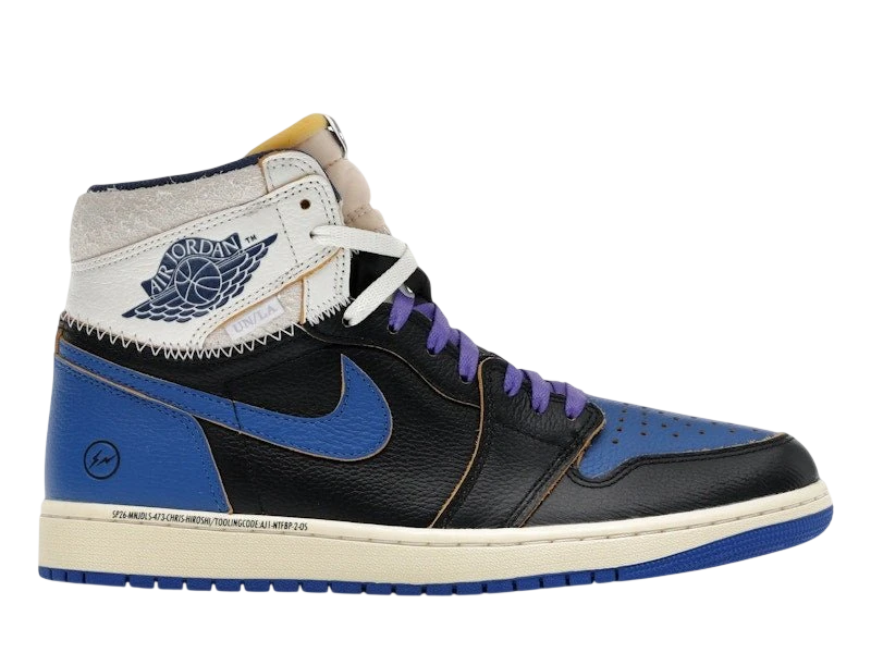 Jordan 1 Retro High OG SP Fragment x Union LA Sport Royal