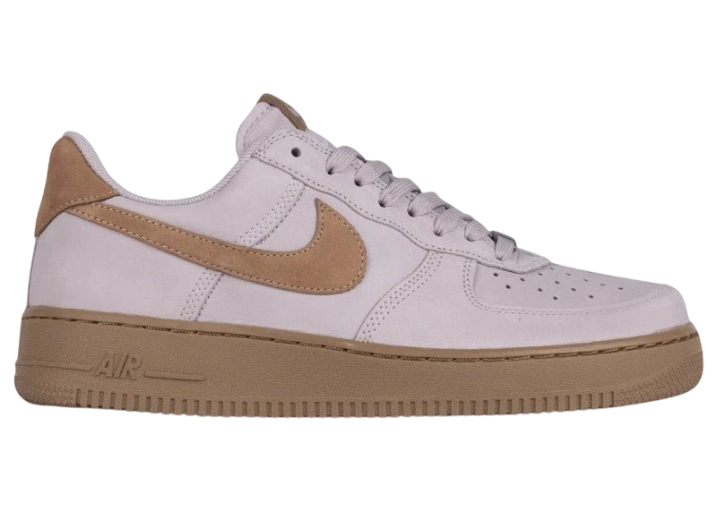 Nike Air Force 1 Low Retro Premium QS Silver Lilac Taupe Badgeless