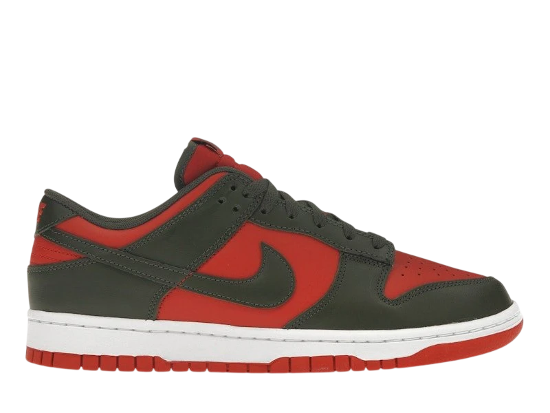 Nike Dunk Low Mystic Red Cargo Khaki