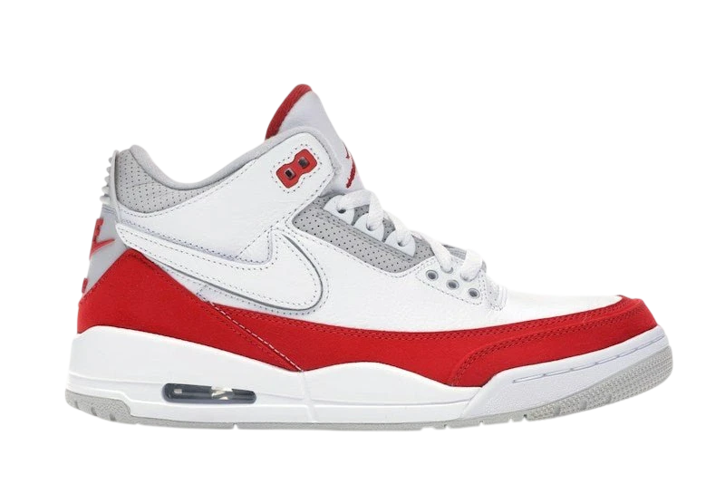 Jordan 3 Retro Tinker White University Red