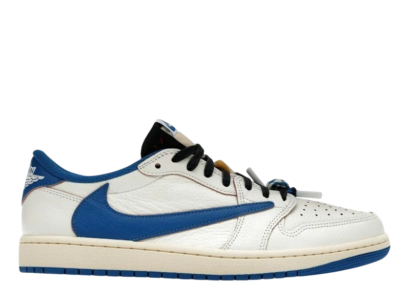 Jordan 1 Retro Low OG SP Fragment x Travis Scott Sail Military Blue