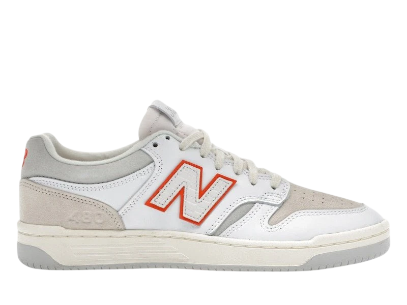 New Balance Numeric 480 Kith Madison Square Garden White Orange