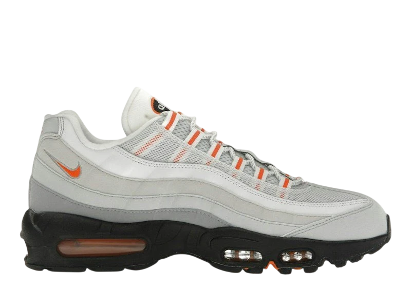 Nike Air Max 95 Wolf Grey Safety Orange Pure Platinum